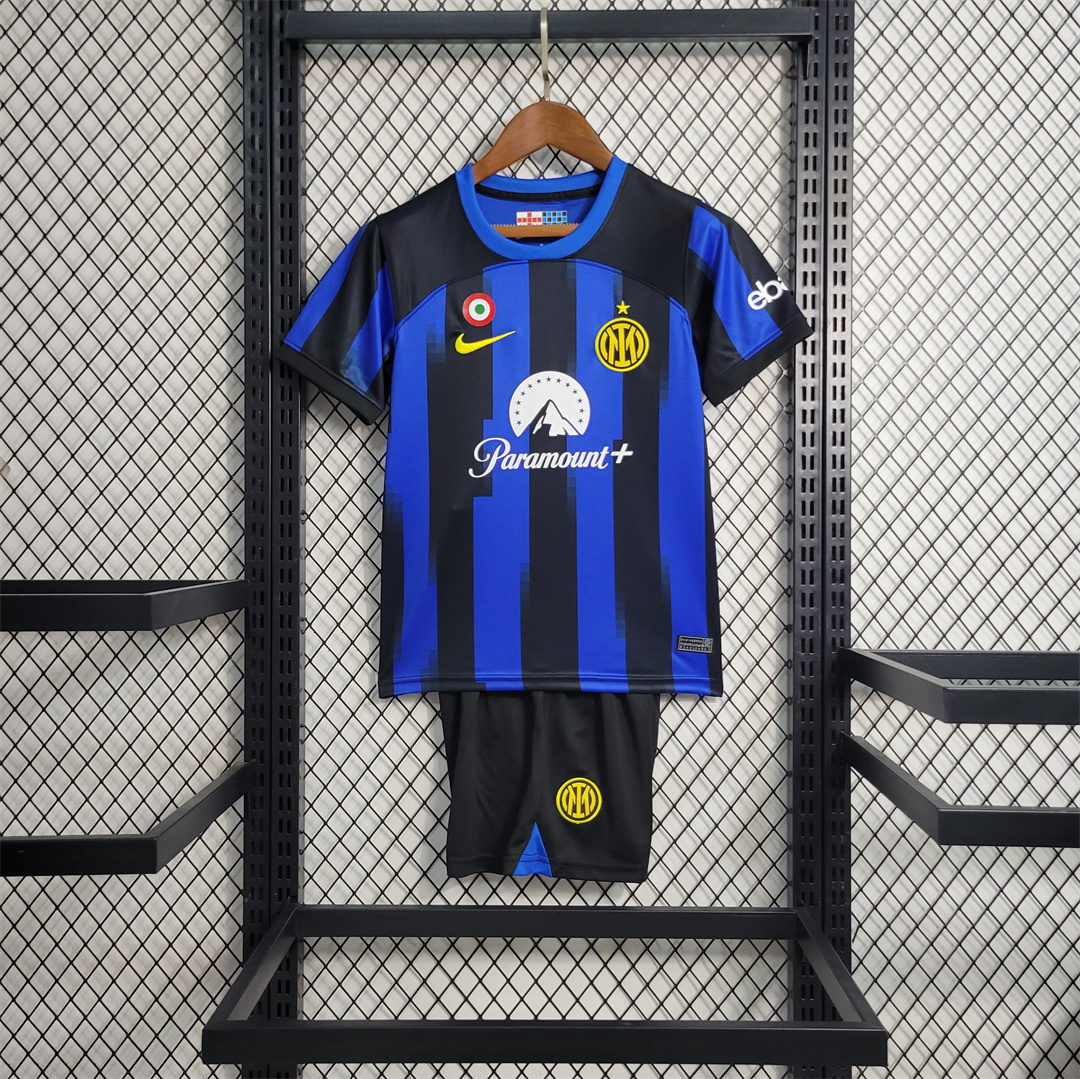 Inter Milan 23-24 Home Kids Kit